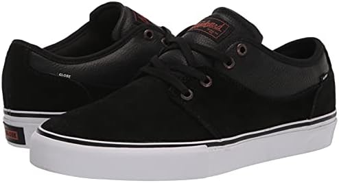 Globe Men's Traditional Vulcanized Skate Shoe, Black/White/Copper, 8.5 | Image 6