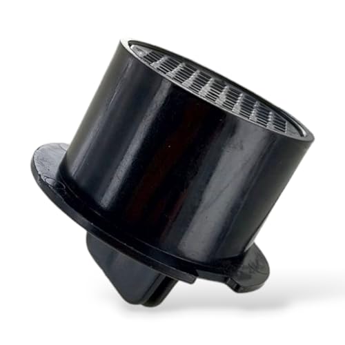 2 x DEKAROX Kohlefilter Luftfilter 51mmØ rund für Liebherr 7433243 Set für Weinkühlschrank Weinlagerschrank KühlGefrierKombination