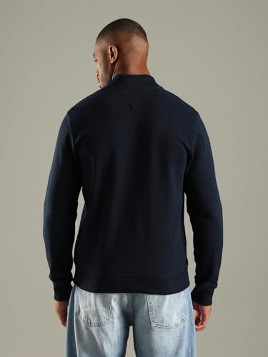 Image of Solid Regular Fit Cotton Jacket