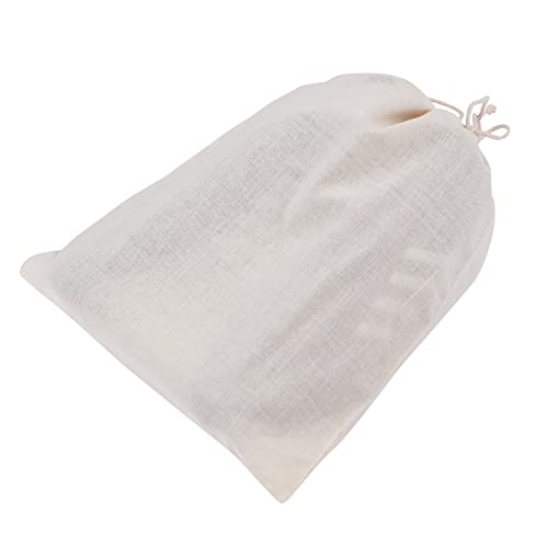 Image of Shoe Bags for Travel & Storage | Sturdy, Washable Reusable Cotton Shoe Covers for Footwear, toiletries & Toys | Ideal for Travel, Closet & Gym (Pack of 6)