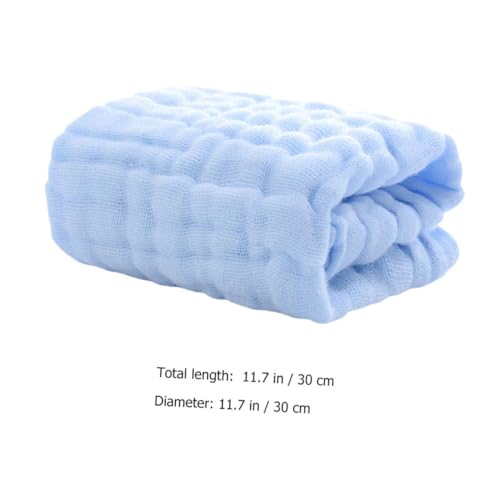 Kisangel 6-Pack Baby Muslin Washcloths Absorbent Burp Cloths for Infants Soft Cotton Towels for Newborns for Drool and Messy Feedings3