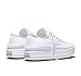 Converse Women's Chuck Taylor All Star Move Canvas Platform OX, White/White/White, 7