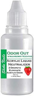 SHEBA NAILS Odor Out Acrylic Liquid Neutralizer 1/2oz Strawberry Scent- Minimizes Acrylic Liquid Monomer Odor