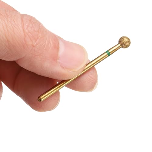 Juego de 6 fresas de diamante 5mm con punta redonda miniatura 5