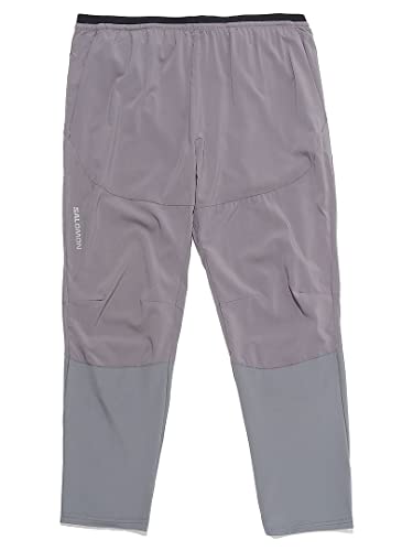 SALOMON(サロモン) CROSS RUN PANT U トレイルランニング ウェア アパレル ユニセックス QUIETSHADE XS