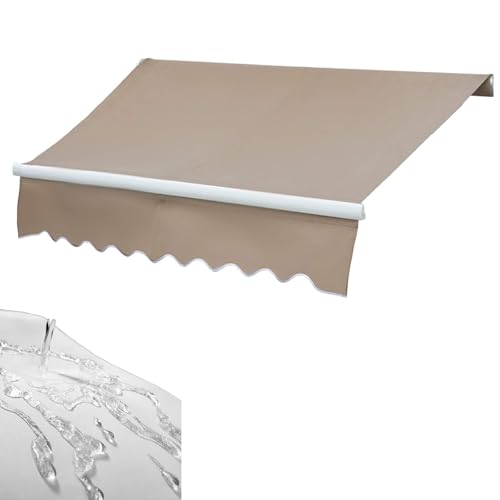 Toldo impermeable exterior con lona de protección UV para jardín o balcón 2