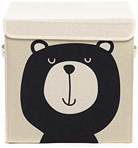 Caixa Organizadora Infantil Com Tampa estampa:teddy