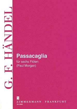 Passacaglia: 6 Flöten (Piccolo, 4 Flöten, Altflöte in G).      Sheet music – March 11, 1992
