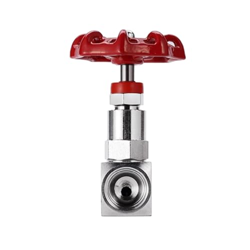 Vanne à aiguille haute pression pour régulation précise de fluide inox - 3