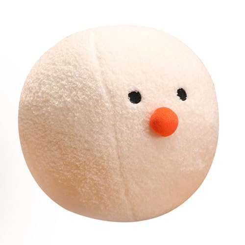 Kissen mit Schneepuppen schießen - weiche Winterkissen, festliches Plüsch, dekoratives Accessoire für Weihnachten, Mini | Ideales Sofa, Bett, Wohnzimmer, Festliche Dekoration, Irresistib -Möbel