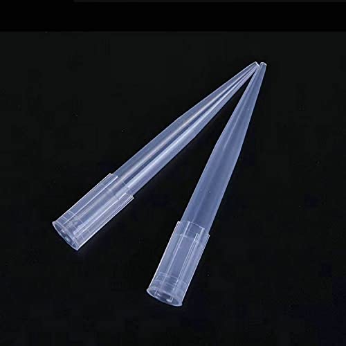 1000Ul Pipette Tips - Universal Pipette Tips - Racked, Rnase/Dnase Free & Pyrogen Safe, Clear, 100 Tips/Rack Pk X 10 Racks（1000 Tips） #TOP5