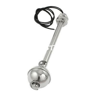 Stainless Steel Vertical Liquid Water Level Sensor Float Floating Switch 2 Wire