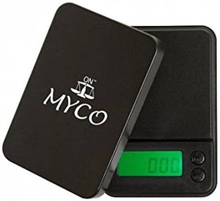 Precision Digital Scales Myco MC-100 self-calibrating. Range 0.01 – 100 grams. With backlit display.