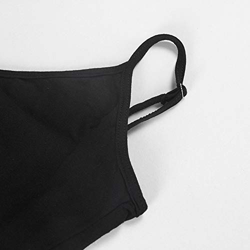 PALINDA Women's Sleeveless Summer V Neck Spaghetti Strap Casual Loose Empire Waist Maxi Dresses4