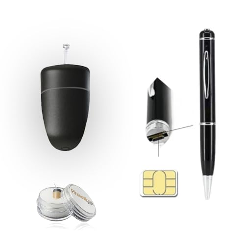 Bolígrafo GSM y pinganillo ultramini para aprobar exámenes de forma discreta