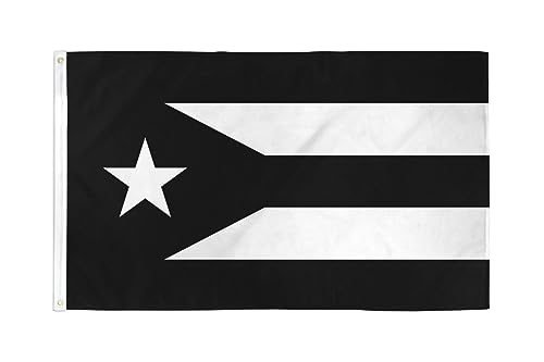 AZ FLAG J_2689 Bandiera Puerto Rico, Occhielli Neri, 150 x 90 cm