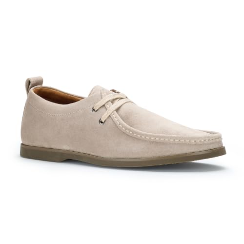 Image of Ferro Aldo Men's Dress Loafer Collection | Modern & Classic Slip-On Styles | Available in Suede, Woven, and Wholecut