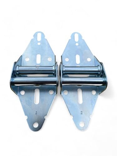 Dobradiça #2 Aço de calibre 14 resistente - Acabamento galvanizad...