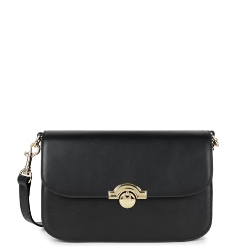 Sac Lancaster Paris Medaille Walker noir en cuir premium
