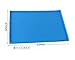 MURLNIY Silicone Cake Roll Maker,Silicone Baking Mat,Multipurpose Nonstick Pastry Mat, Swiss Roll Cake Mat Flexible Baking Tray Mold Baking-2pack(10''12'', Blue)
