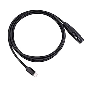 Audio Data Cable,USB Type C to XLR Adapter Powerful – Audio Data Cable Built-in High-end Chip, Delicate Design Durable Audio Cable for Microphone Amplifier Speaker Cord Xiaotian