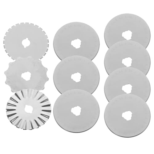 Lames de coupe rotatives 45 mm pour couture et patchwork créatif - 2