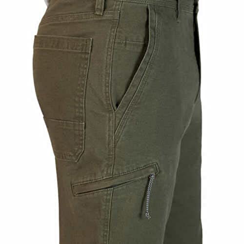 Weatherproof Vintage Men's Canvas Pant (Olive Green, 42 x 30)3