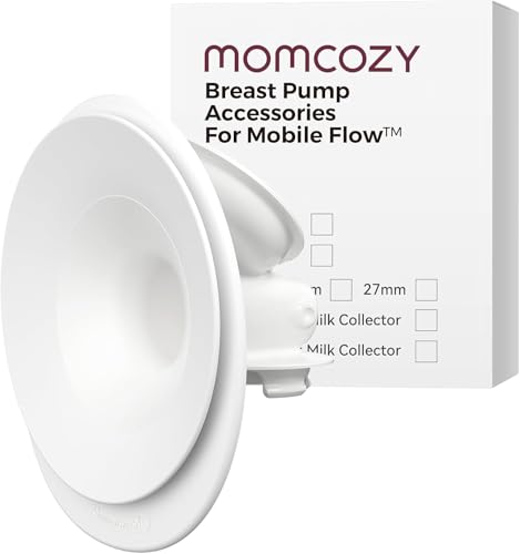 Momcozy Original Replacement Accessories for Upgraded Mobile Flow | Upgraded M9 Original Upgraded M9 Breastfeeding Parts 24mm Flange 1 Pack
