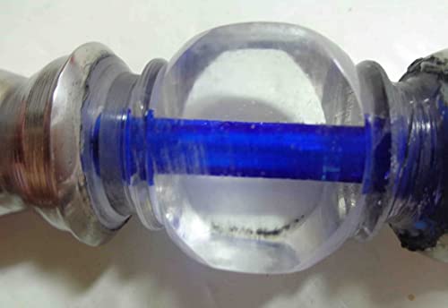 Al mouhandes1 Ägyptische Wasserpfeife Hooka Shisha Schlauch Mundstück Nargila Acryl Edelstahl 14 cm Spitze 433 – Bild 3