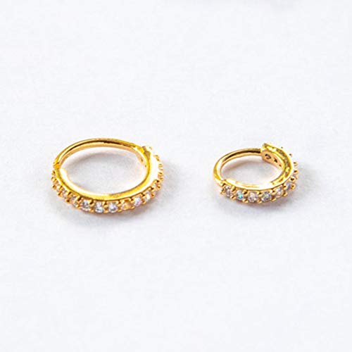 Bijoux pour femmes boucles d'oreilles en argent sterling cercle rond