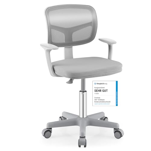 COSTWAY Silla Escritorio Infantil Silla