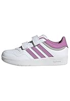 adidas Unisex Kinder Hoops 4.0 Shoes Schuhe, FTWR White Preloved Purple Grey Two, 31 EU