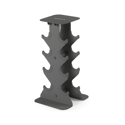 WeGym Dumbbell Racks, Space Saving Solution, Sturdy Cast Iron, Home Workout Storage, Heavy Weights Bearing, Home Strength Training