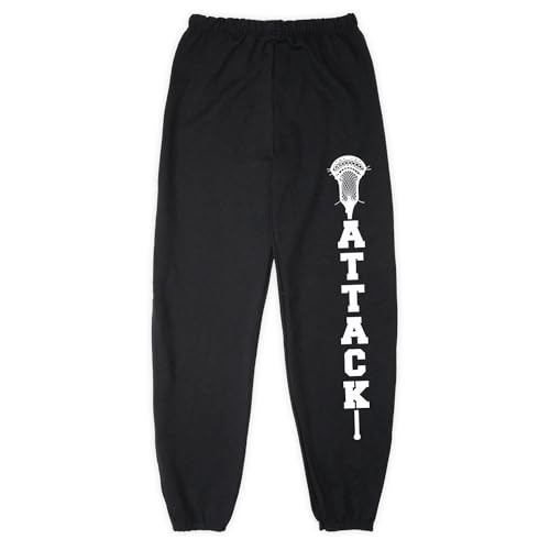 Guys Lacrosse Attack Sweatpants | Guys Lacrosse Apparel by ChalkTalk Sports | Multiple Colors | Youth and Adult Sizes