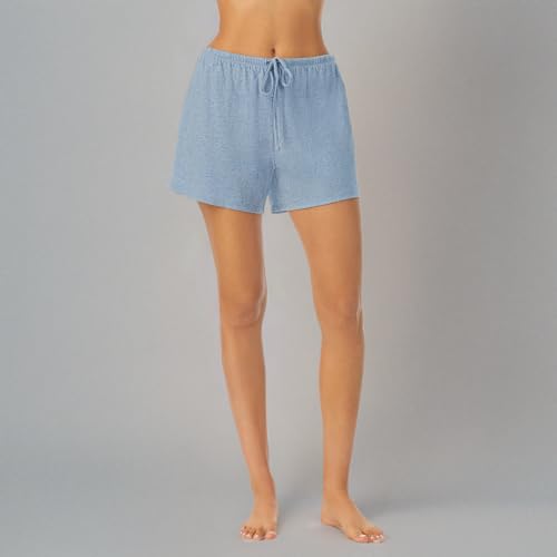 Image of Nautica Womens Sleep Shorts - Mid-Thigh, Lightweight, Breathable Pajama Bottoms - Cotton Knit Jersey Sleepwear and Loungewear