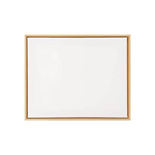 Floater Frame For Canvas Paintings, Wood Panels, Canvas Panels & Stretched Canvas Boards. Floating Frame Fits 5/8", 3/4" & Max 7/8" Deep Artwork & Mounted Photo Prints (Light Maple, 30 X 40 Inch) #TOP2