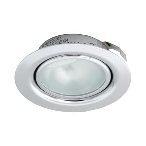 Leyton Lighting 12v 20w Chrome Downlight Cover