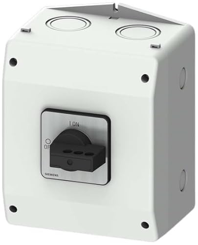 Siemens 3LD Disjoncteur 6 broches, 32 A, 32 A, 1 ouverture/1 fermeture, SENTRON fermé, taille de fusible RK5