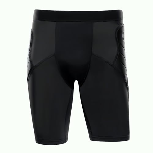 Topeter Goalkeeper Armor Compression Shorts, Impact Sliders Padded Soccer Sliding Undershorts4