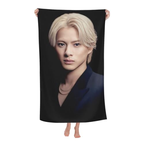 平野紫耀 バスタオル マイクロファイバービーチタオル 速乾 大判 タオル吸水性 柔らかい 耐久性 ふわふわ スポーツ 家庭用130x80cm