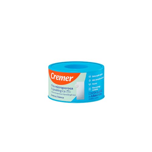 Fita Micropore Cremer 2,5cmx4,5m