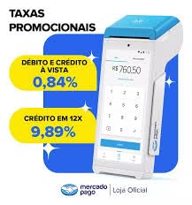 Maquininha De Cartão Point Smart 2 Lancamento 2024 Mercado Pago Chip 4G da Claro Gratis + Bobinas Ma