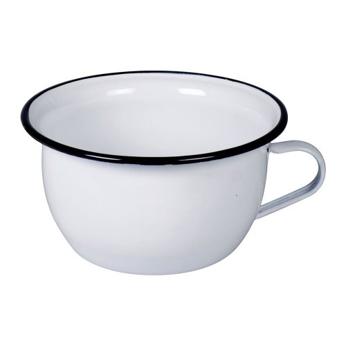 Karl Krüger Nachtgeschirr, Edelstahl, weiß, 1 - Pack