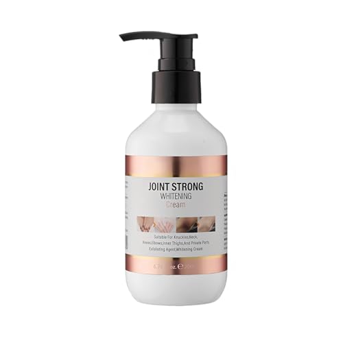 Crema para Articulaciones 200ml, Reduce la Profundidad del Color en Codos, Rodillas y Áreas Íntimas, Tratamiento que Aclara, Proporciona una Complexión Uniforme y un Acabado Natural