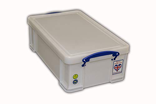 Really Useful Box Plastic Storage 12 Litre White Strong