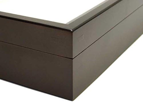 中型ドイツ型標本箱（茶）UVカット】大型ドイツ型標本箱（茶