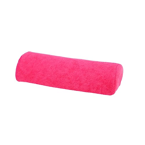 Vaguelly manicura de almohada de mano clavo mano de práctica de uñas almohadilla para la muñeca cojín de uñas almohada de manicura cojín de muñeca Rosy