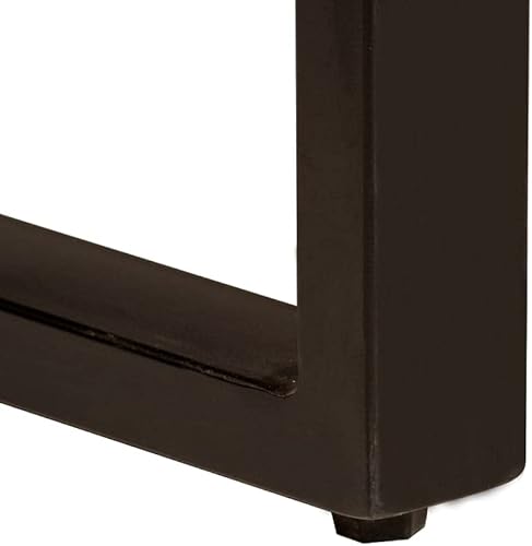 Miniatura 5 de Rustic Dining Table for 8, 39.4 x 86.6 x 29.5 in Reclaimed Wood Rectangular Kitchen & Dining Room Table with Varied Wood Grain, Easy Assembly Indoor