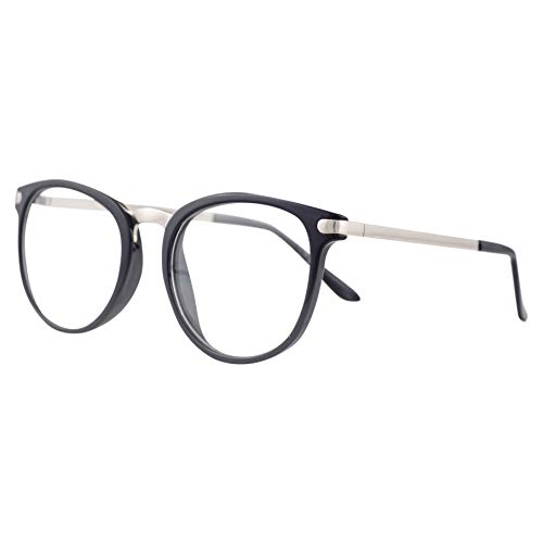 Costume Agent Halloween Costume Cosplay Accessory Wayfair Clear Lens Black and Silver Frame Glasses