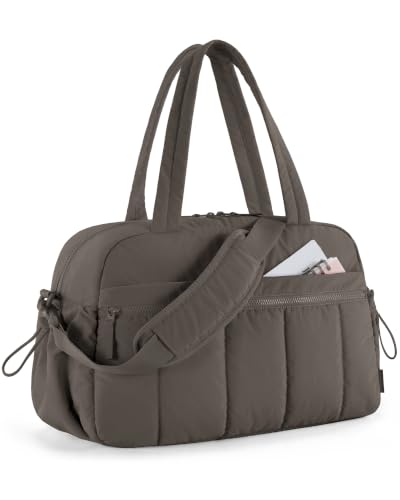 Image of BAGSMART Gym Bag for Women, Duffle Bag for Travel with Wet Pocket, Lightweight Carry on Weekender Duffel, Water Resistant